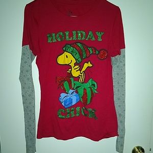 Peanuts holiday shirt
